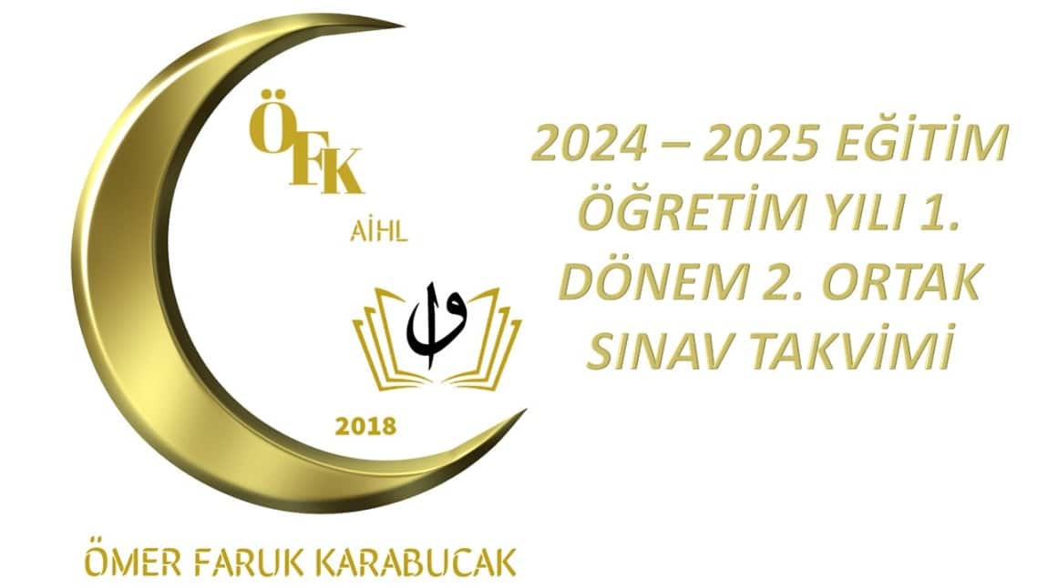 GÜNCEL SINAV TAKVİMİ YAYINLANDI